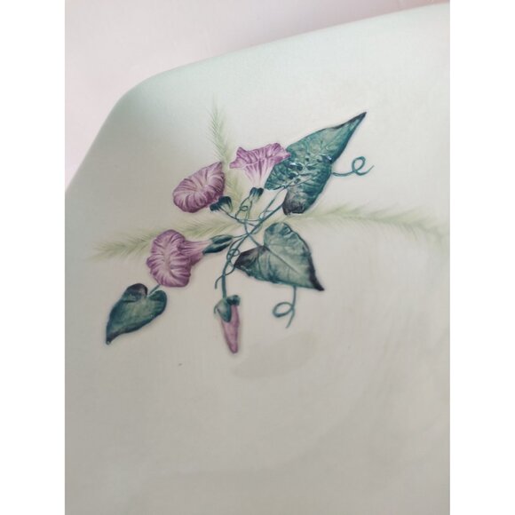 Carlton Ware England Australian Design Serving Tray Raised Florals 10 1/2" - Picture 4 of 13